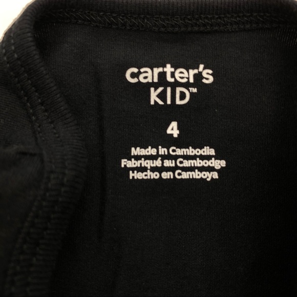 Carter's Girls Long Sleeve Sequin Shirt 4 NWT - Picture 4 of 6